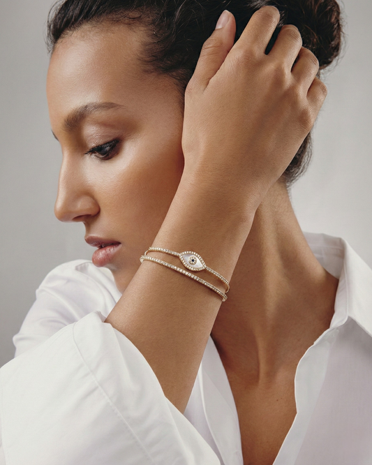 Irida Evil Eye Cuff