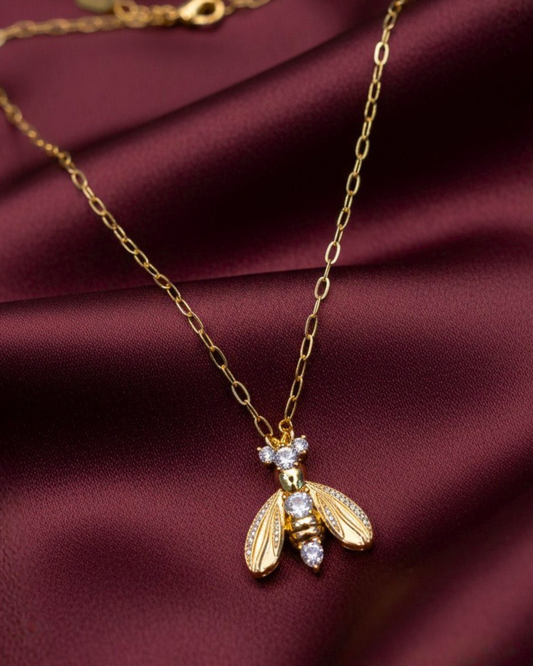 Queen Melissa Bee Necklace