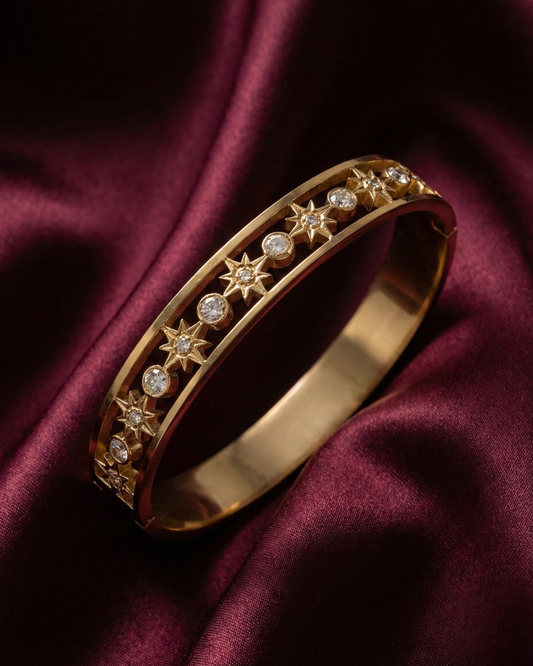 Celestial Starbust Bangle