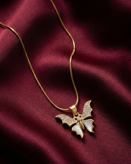 Maya Butterfly Necklace