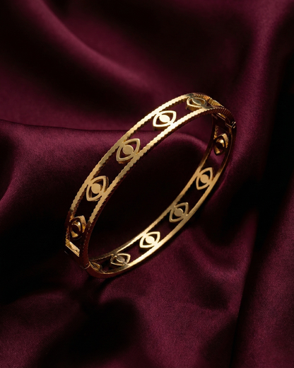 Mini Iris Evil Eye Bangle