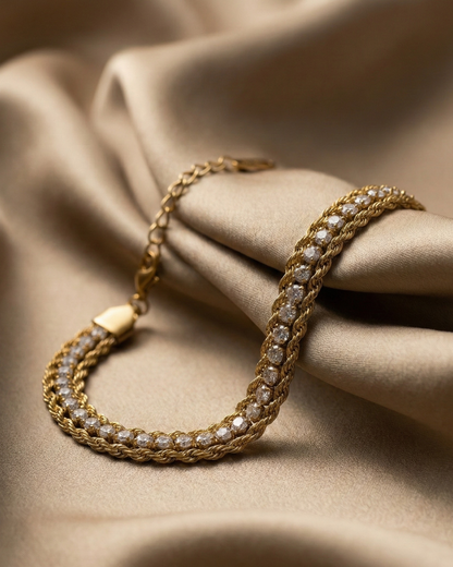 Trina Rope Tennis Bracelet