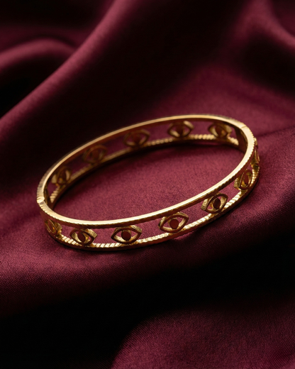 Mini Iris Evil Eye Bangle