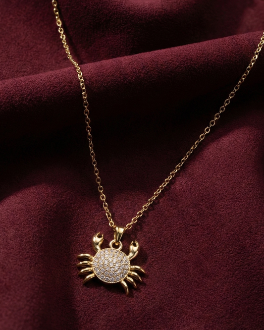 Caria Crab Necklace