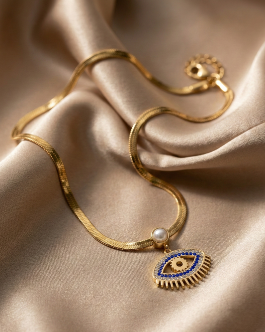 Selene Evil Eye Necklace