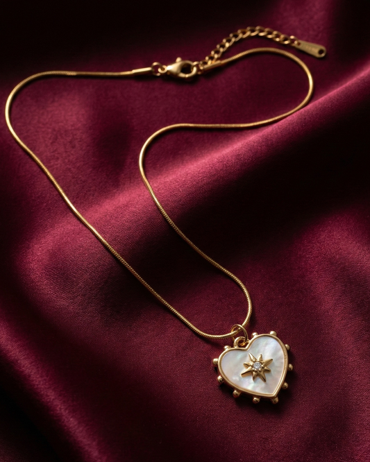 Rhea Heart Necklace