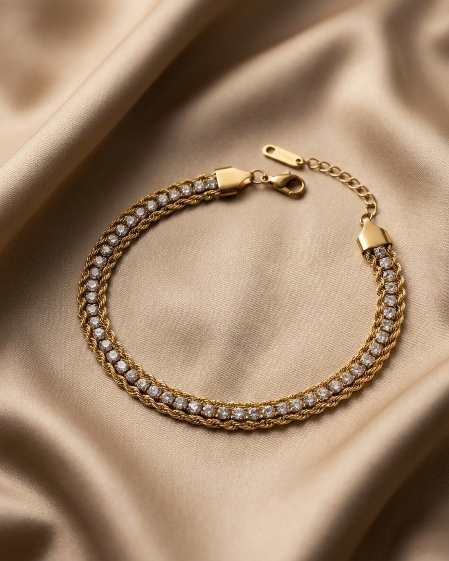 Trina Rope Tennis Bracelet
